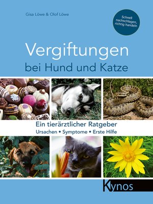 cover image of Vergiftungen bei Hund und Katze